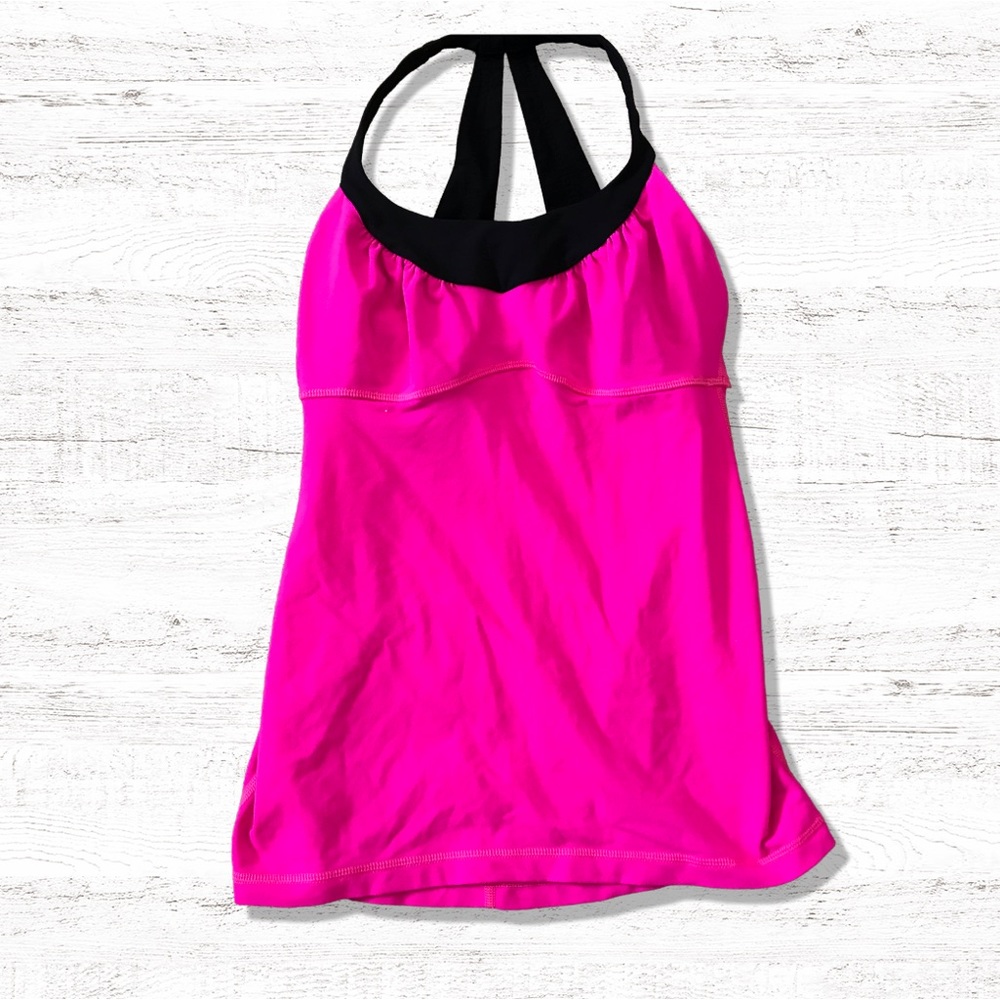 Lululemon tank with built in bra